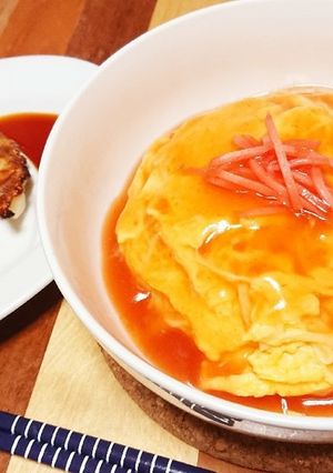 簡単＆節約＆大満足☆シンプル天津飯-レシピのメイン写真