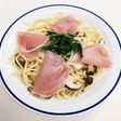 簡単!きのこいっぱい♪生ハムのパスタ☆
