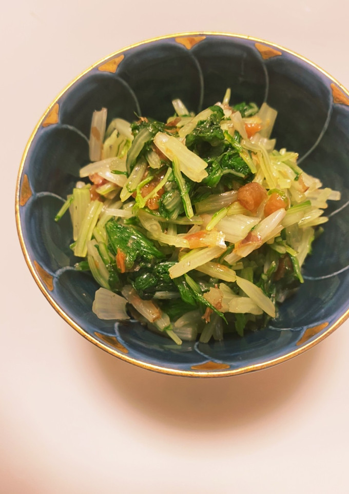 【簡単】水菜の梅和え-レシピのメイン写真