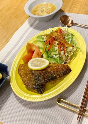 簡単♪さっぱり鯖のレモンバタームニエル-レシピのメイン写真