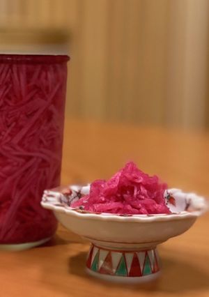 梅酢でつくる紅生姜-レシピのメイン写真