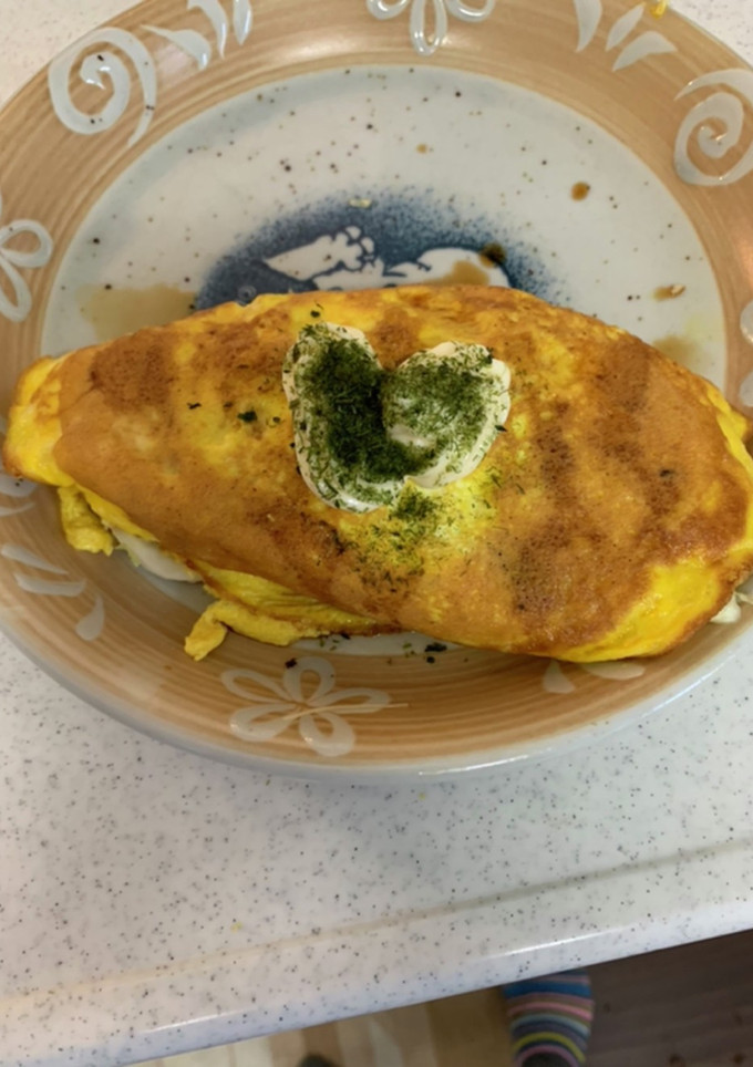 キャベツと卵とマヨネーズのみとん平焼き-レシピのメイン写真
