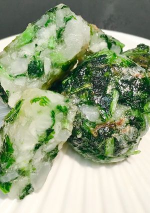 大根菜のモチモチ焼き-レシピのメイン写真