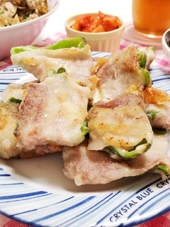 とろ~りチーズのピーマン肉巻き-レシピのメイン写真