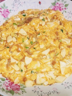 豆腐となめ茸のふわとろ玉子-レシピのメイン写真