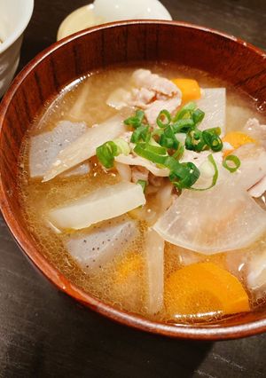 具沢山が最高♫かんたん豚汁-レシピのメイン写真
