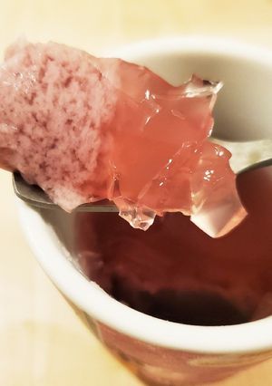 100%ジュース&飲むヨーグルトゼリー-レシピのメイン写真
