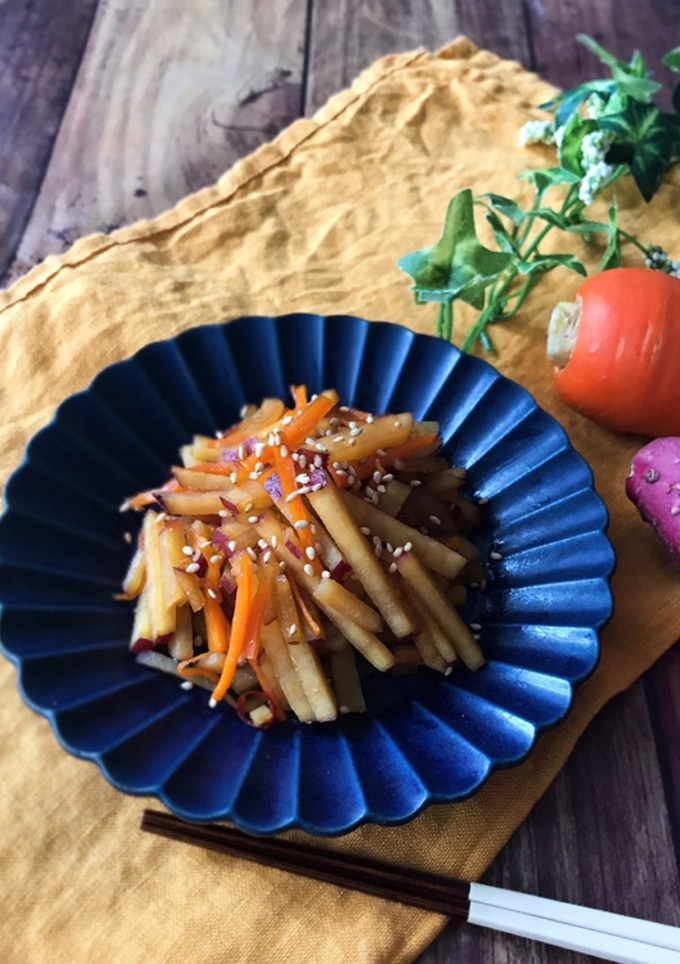 秋の味覚♡さつまいもの甘辛きんぴら-レシピのメイン写真