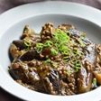 茄子のひき肉カレーあん絡め☆