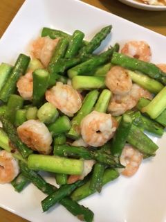 海老とアスパラの中華炒め コストコ-レシピのメイン写真