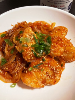 鶏胸キムチ炒め-レシピのメイン写真