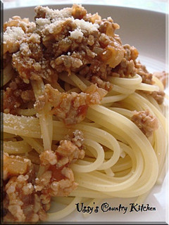 ミートソーススパゲッティ【うっし〜流】-レシピのメイン写真