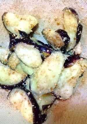 なすの浅漬けの胡麻和え-レシピのメイン写真