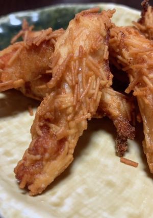 まるでベビー☆！素麺ささみスティック-レシピのメイン写真