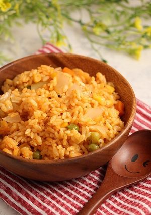 炊飯器で簡単！48種の濃い野菜ピラフ-レシピのメイン写真