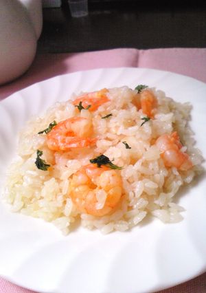 炊飯器で炊くシーフードピラフ♪-レシピのメイン写真