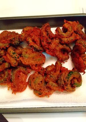 ゴーヤの唐揚げ◎-レシピのメイン写真