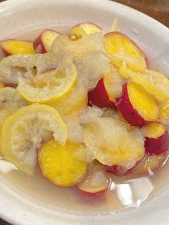 さつまいもとりんごのレモン煮-レシピのメイン写真