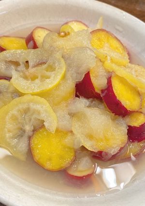 さつまいもとりんごのレモン煮-レシピのメイン写真