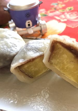 電鍋レシピ）いきなり団子／郷土菓子・熊本-レシピのメイン写真