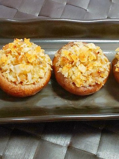 椎茸のガーリックバターパン粉焼き-レシピのメイン写真