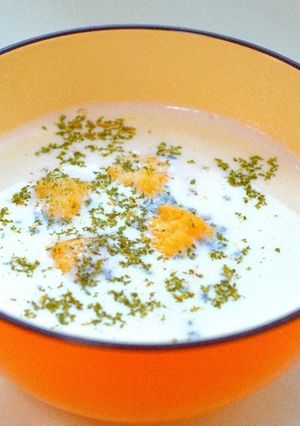 凄い簡単な牛乳スープ-レシピのメイン写真