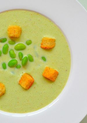 枝豆の冷製スープ（とっても簡単）-レシピのメイン写真