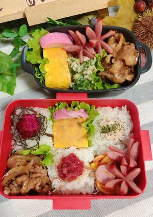 高校1年女子お弁当♡2020.09.18-レシピのメイン写真