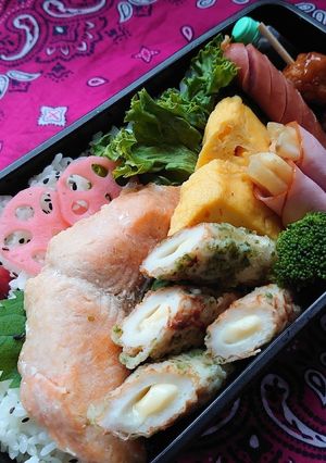 2020/9/18　ミックス弁当-レシピのメイン写真
