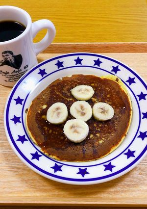 flap jackプロテインパンケーキ-レシピのメイン写真