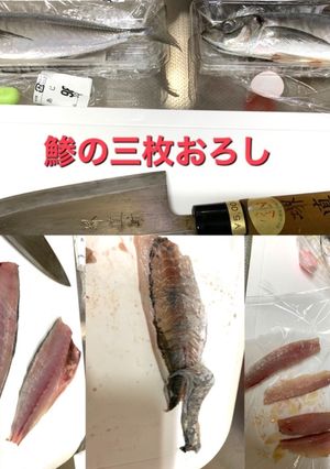 鯵の三枚おろし　フライまで-レシピのメイン写真