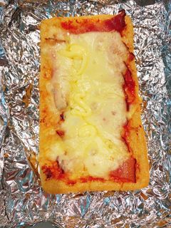 油揚げdeベーコンチーズピザ-レシピのメイン写真