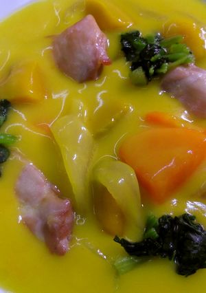【病院】かぼちゃシチュー【給食】-レシピのメイン写真