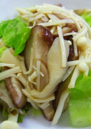 【病院】きのこサラダ【給食】-レシピのメイン写真