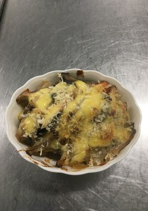 秋野菜とキノコのチーズグラタン-レシピのメイン写真