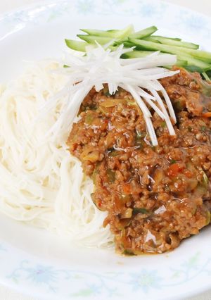 余った素麺で！ジャージャー素麺-レシピのメイン写真