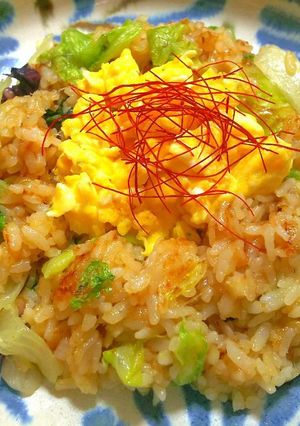 レタス炒飯◎貝柱缶で簡単ウマシ-レシピのメイン写真