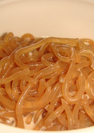 糸こんにゃくのからしマヨあえ-レシピのメイン写真