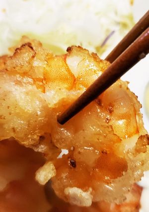 強炭酸水DEえびのフリッター-レシピのメイン写真