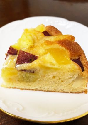簡単♡さつま芋とりんごのケーキ-レシピのメイン写真