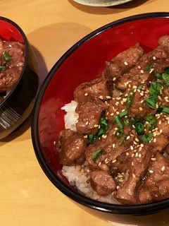超!柔らか♡牛角切りのステーキ丼♪-レシピのメイン写真