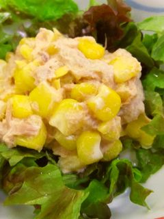 【病院】ツナコーンサラダ【給食】-レシピのメイン写真
