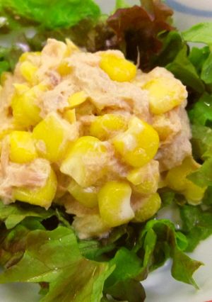 【病院】ツナコーンサラダ【給食】-レシピのメイン写真
