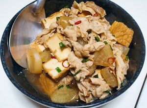 ご飯がすすむ☆豚バラ・大根・厚揚げ煮込み-レシピのメイン写真