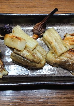 皮剥き簡単ふっくら焼きなす-レシピのメイン写真