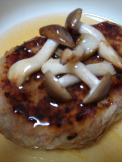 和風 きのこあんかけハンバーグ-レシピのメイン写真