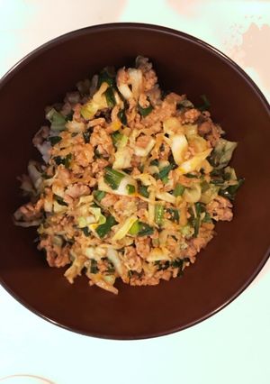 餃子丼-レシピのメイン写真