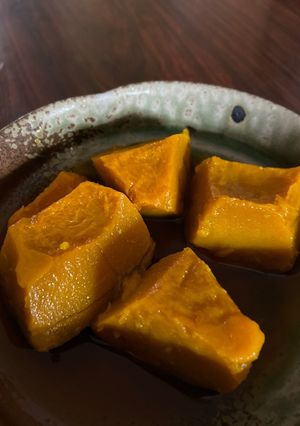 家の味＊かぼちゃの煮物-レシピのメイン写真