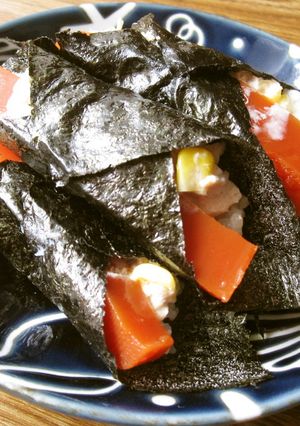 本格野菜ジュースで手巻き寿司-レシピのメイン写真