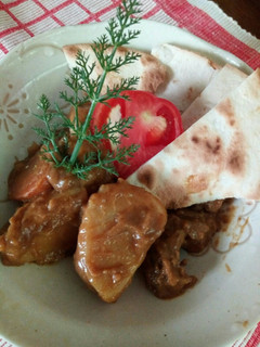 残りカレーとトルティーヤ-レシピのメイン写真